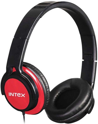 

Intex Computer M/m Crazy Headphone (red) Headphone(Black, Red, On the Ear)