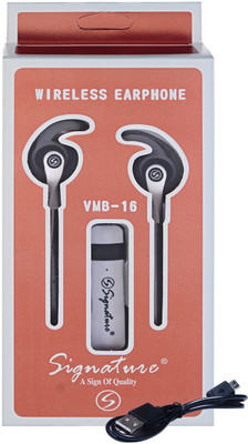 

Audio SIgnature vmb-16 bluetooth Headphone Headphone(White, In the Ear)