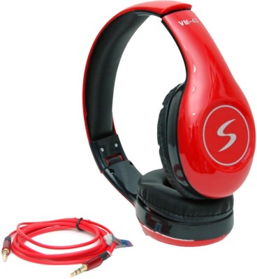Signature VM 43 Headphone(Red, Over the Ear) 1