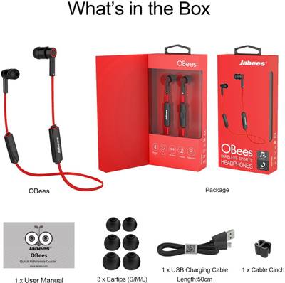 Jabees OBees Sterio Dynamic Wireless bluetooth Headphones