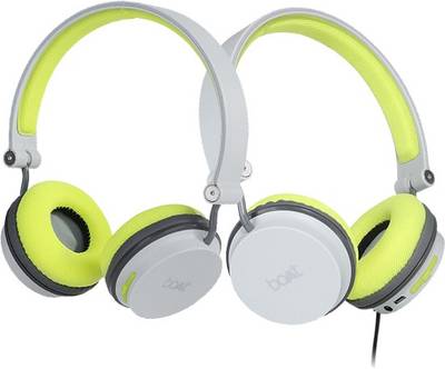 boAt Rockerz On Ear 400 Grey &amp; Green Super EXTRA BASS On Ear Head...