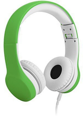 

Lilgadgets Connect+ Volume Limited Wi Headphones With Shareport For Children (Green) Headphone(Green)