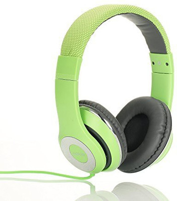 

Ausdom F01 Over-Ear Wi Stereo Earphones/ Headphones For Pc Mp3 Mp4 Ipod Iphone Ipad Tablet (Green) Headphone(Light Green)