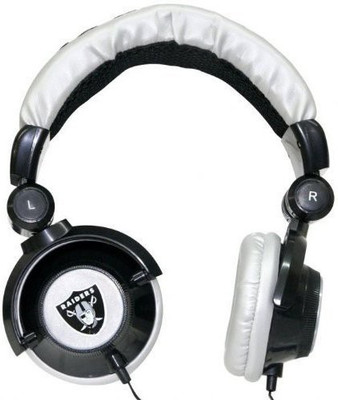 

Ihip Nfh22Oar Nfl Oakland Raiders Dj Style Headphones, /Black (Discontinued By Manufacturer) Headphone(Black)