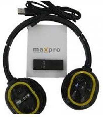 

Maxpro V810 Headphone(Black, Yellow, On the Ear)