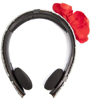 

iHip Snooki Couture 2-In-1Fashion/Stylish Printed Detachable Headband Headphones (/Red) Headphone(Multicolor)