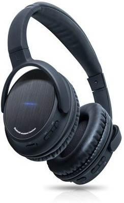 Photive Bth3 Over-The-Ear Wireless Bluetooth Headphones With Built-In Mic And 12 Hour Battery. Includes Hard Travel Case. Headphone(Black)