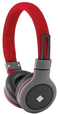 

Polaroid Php120Rd Canvas Headphones With Mic, Noise Isolation Headphone(Red)