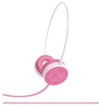 

Summerland Groov-E Gvmf01Pk My First Headphones For Children With Volume Limiter - Butterfly Headphone(Pink)