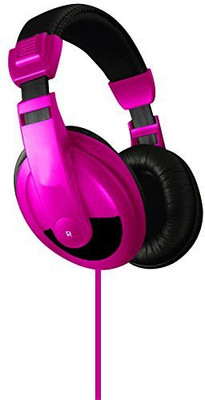 

Dgl Vs-750-Dj- Vibe Stereo Headphones Headphone(Pink)