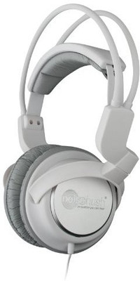 Noisehush Nx22R-12012 3.5Mm Stereo Headphones With In-Line Mic Rubberized For Ipad/Iphone/Ipod/Mp3 Music Players Headphone(White)