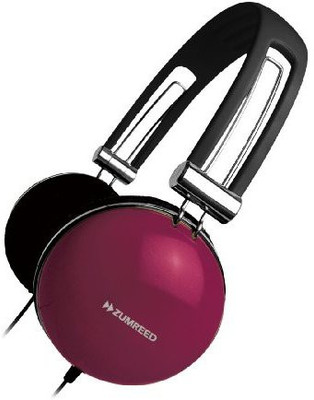 

Zumreed Zhp-005 Retro Portable Stereo Headphones, Berry Headphone(Pink)
