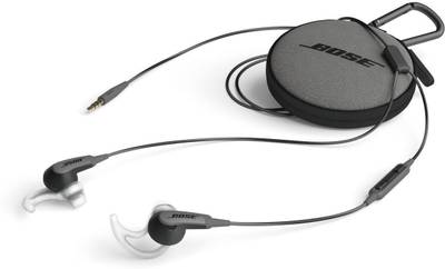Bose SoundSport In Ear for Apple Devices Wired Headphones (Charcoal BLK,ww, In the Ear) 