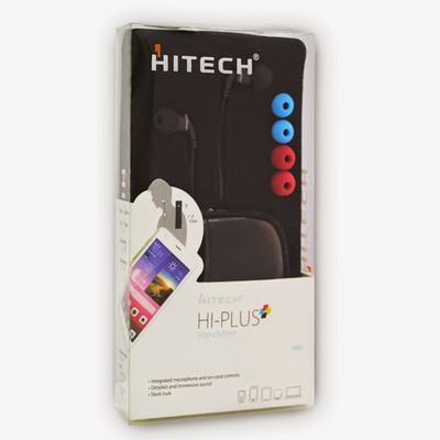 

Hi Tech Hi-Plus 600i Earphones Headphone(Black, In the Ear)