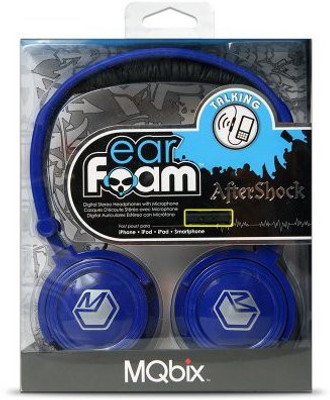 

Mqbix Mqht450Blu High Performance Headphones With Mic - Blue Headphone(Blue)