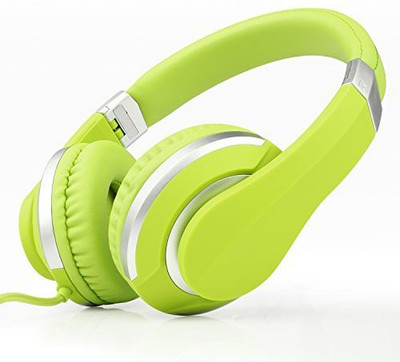 

Sound Intone I20 Lightweight Portable Wi Kids Headphones In-Line Microphone Remote Control Adjustable Headband Stereo For Smartphone Iphone Pc Laptop Earphones Headphone(Light Green)