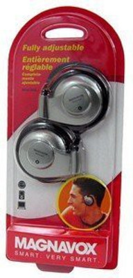 Magnavox Mhs1500 Earclip Headphones Headphone(Silver)