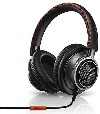 

Philips L2Bo/27 Fidelio High Fidelity Headphones With Mic And Memory Foam Cushioning, Black/ Headphone(Black)
