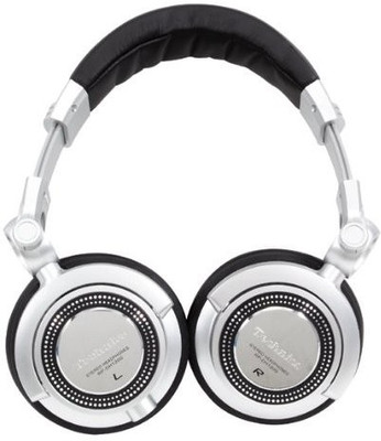 

Technics Rp-Dh1250E-S Professional Dj Headphones With In Line Mic For Mobile Headphone(Black)
