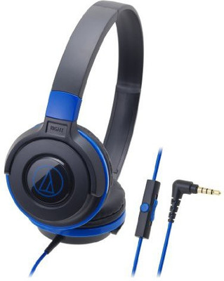 

Audio Technica Portable Headphone For Smartphone Ath-S100Is Bbl Black-Blue Headphone(Blue)