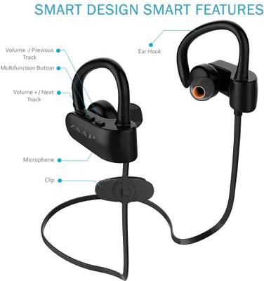 Zaap AQUA GEAR Waterproof bluetooth Headphones