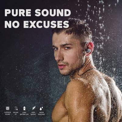 Zaap AQUA GEAR Waterproof bluetooth Headphones