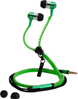 Fellkon Lemon Smartphones Headphone(Green, In the Ear)