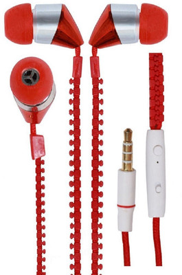 

RICH WALKER Adcom Mobile Phones Headphone(Red, In the Ear)