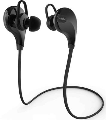Aukey EP-B4 Wireless Stereo Sport Headphones with AptX Wireless b...
