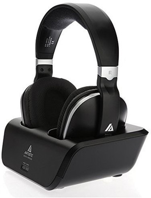 

Artiste Adh300 Stereo 30M Distance Wi/ Wireless Dynamic Noise Cancelling 2.4Ghz Tv Headphone With 3.5Mm Jack For Mp3 Mp4 Computer Headphone(Black)