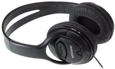 

Kitsound Ks3 Acoustically Comfortable Stereo Over Ear Headphones Headphone(Black)