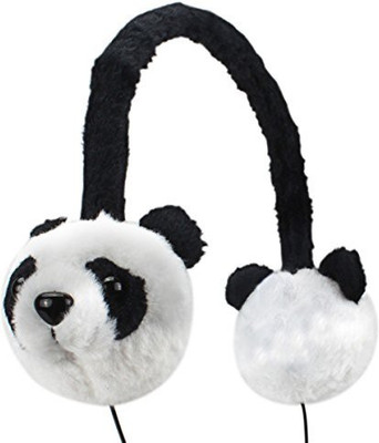

Accessory Power Gogroove Kdz Kids Safe Panda Over-Ear Headphones With Volume Limiting Sound - Works With Neutab N7 , Vuru Jr Headphone(Black)