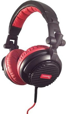 

Soniq Usa Sh900 Thrust Dj Full Size Over-Ear Headphones Black/ Headphone(Red)