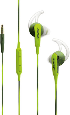 Bose SoundSport In Ear for Apple Devices Headset with Mic(Green, In the Ear)