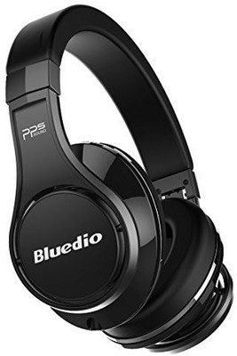 

Bluedio U (Ufo) Premium High End Wireless Bluetooth Headphones With Mic (Black) Headphone(Black)