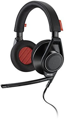 

Plantronics 201940-01 Rig Flex Gaming Headset With Two Mic Options Headphone(Black)