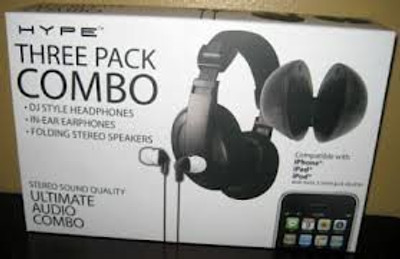 

Hype Ultimate Audio Combo Headphone(Black)