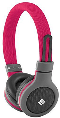 

Polaroid Php120Pk Canvas Headphones With Mic, Noise Isolation Headphone(Pink)