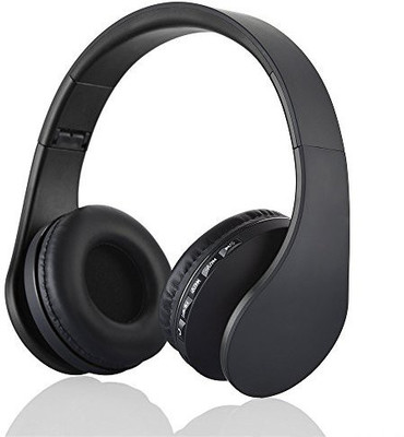 

Esonstyle Foldable Wireless Bluetooth Over-Ear Stereo Headphone Headset Earphones, Stereo Audio With Hands-Free Calling Function Audio Cable Included (Black) Headphone(Black)