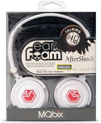 

Mqbix Mqht450Wht High Performance Headphones With Mic Headphone(White)