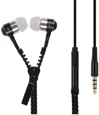 

foxyy zip_black Headphone(Black, In the Ear)