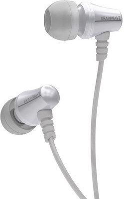 

Brainwavz Jive In Ear Earbuds Noise Isolating Earphones with Remote & Mic (White) Wired Headset with Mic(White, In the Ear)
