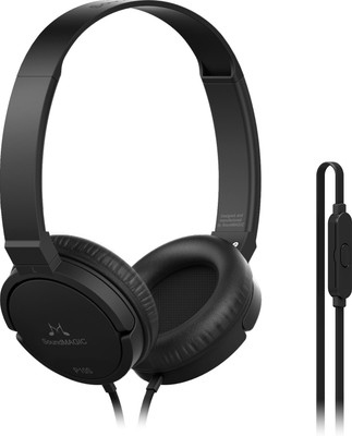 

SoundMagic P10S Wired Headset with Mic(Black, Over the Ear)
