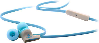 Zebronics EM 950 with mic Wired Headset with Mic(Blue, In the Ear)