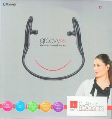 iBall Groovy A5 Neckband With Mic Wireless Bluetooth Headset With...