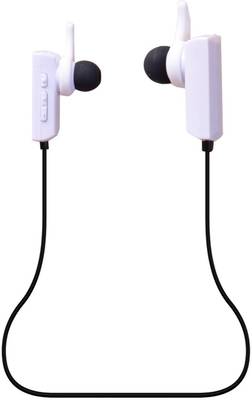 Hangout HOE-702 Wireless Bluetooth Headset (White) 