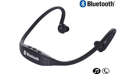 

Elite Mkt Bluetooth Sport Music wirelesscvx Bluetooth Headset with Mic(Black, In the Ear)