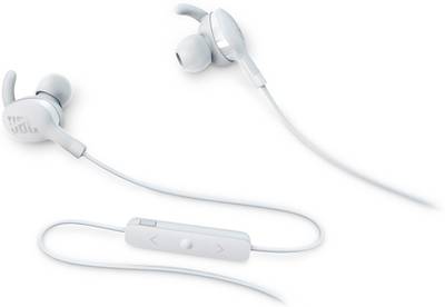 JBL EVERESTV100BT Wired Bluetooth Headset With Mic (White) 