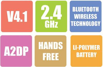 Zebronics Bh539 Wireless Bluetooth Headset (White) 