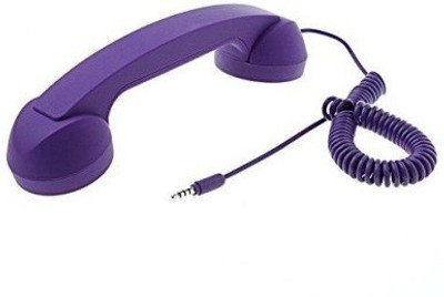 

Tapawire Anti-radiation Retro Style 3.5mm Jack Wired Headset with Mic(Blue, On the Ear)